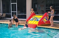 WOW Watersports Slide N Smile Single Lane Pool Slide