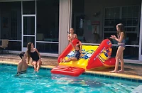 WOW Watersports Slide N Smile Single Lane Pool Slide