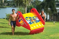 WOW Watersports Slide N Smile Single Lane Pool Slide
