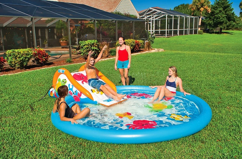 WOW Watersports Sea Fun Splash Pad Slide