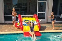 WOW Watersports Slide N Smile Single Lane Pool Slide