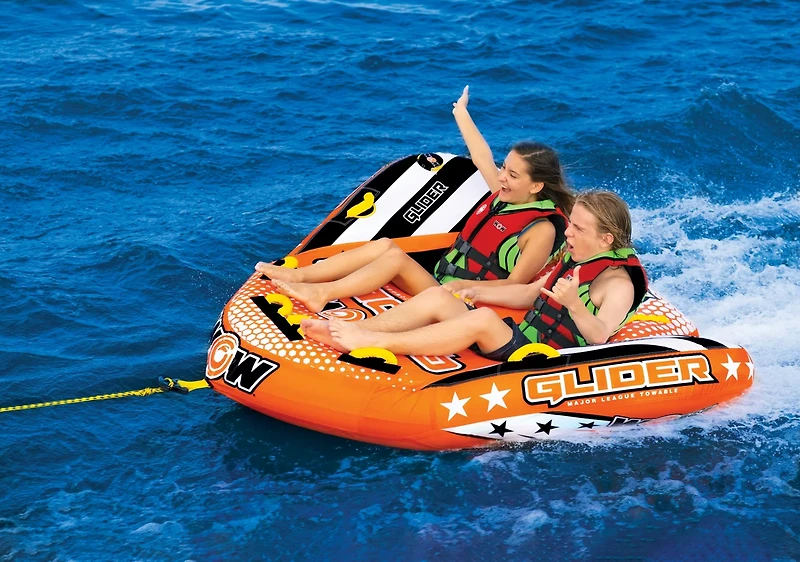 WOW Watersports Glider 2 Person Towable with Flex Seating