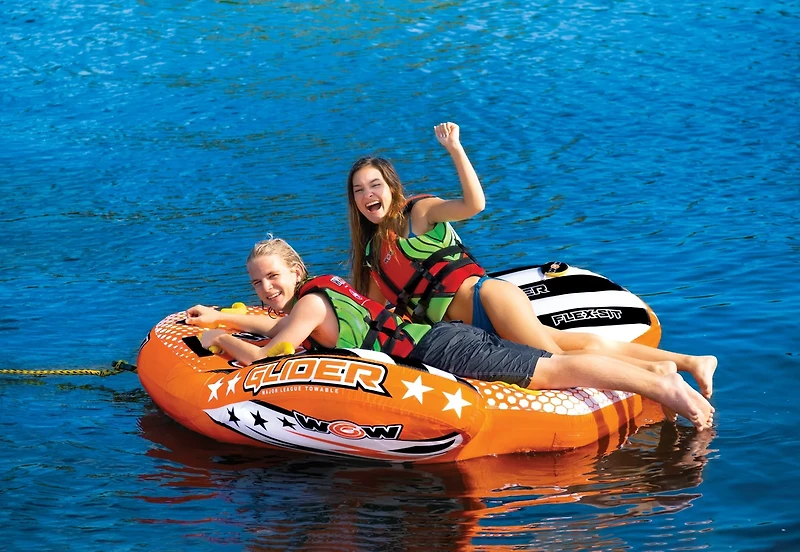 WOW Watersports Glider 2 Person Towable with Flex Seating