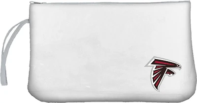 Logo Brands Atlanta Falcons Clear Wristlet