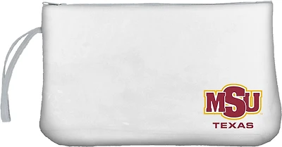 Logo Brands Midwestern State University Clear Wristlet