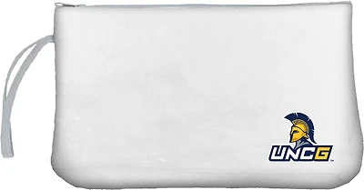Logo Brands University of North Carolina at Greensboro Clear Wristlet