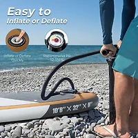 InQracer Inflatable 10 ft 6 in Stand Up Paddle Board