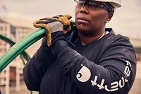 Carhartt Women's Relaxed Fit Midweight Logo Long Sleeve