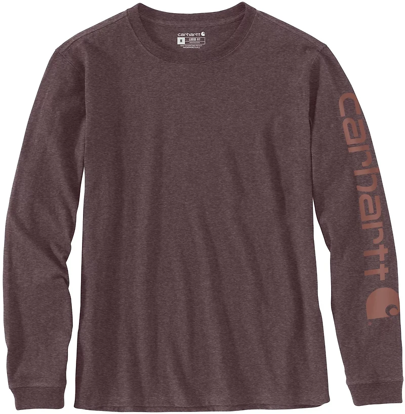 Carhartt Women's Relaxed Fit Midweight Logo Long Sleeve