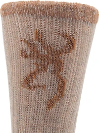 Browning Men's Poplar Wool Thermal Crew Socks 2 Pack