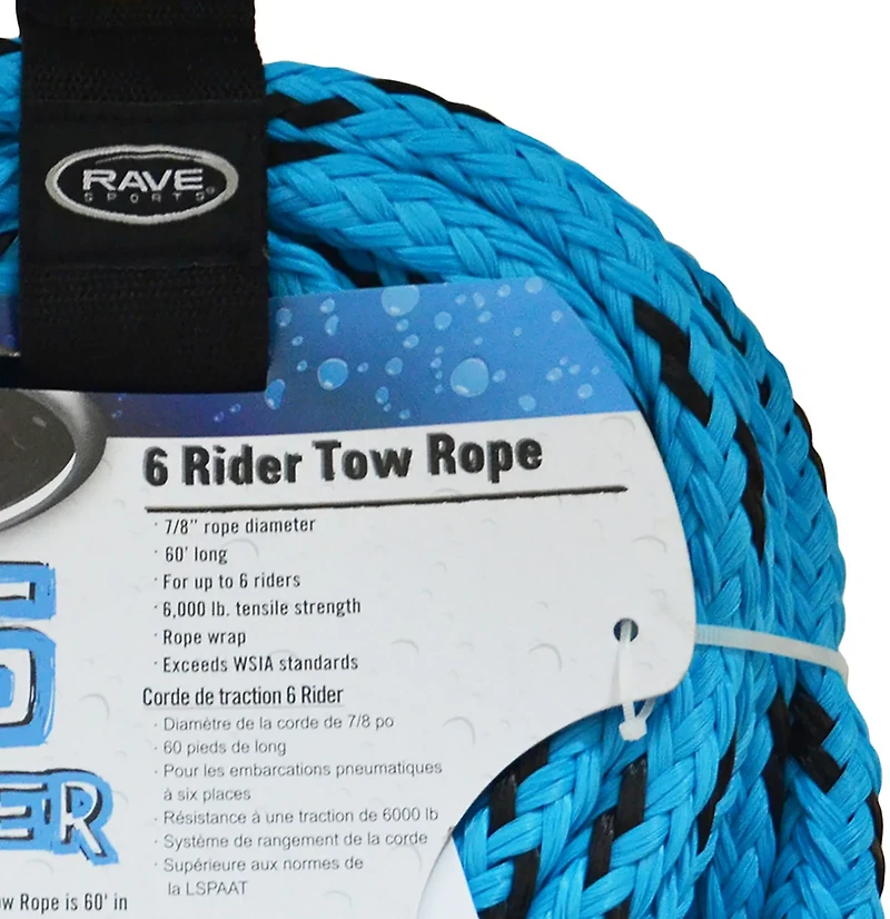 RAVE Sports 6 Person Tow Rope