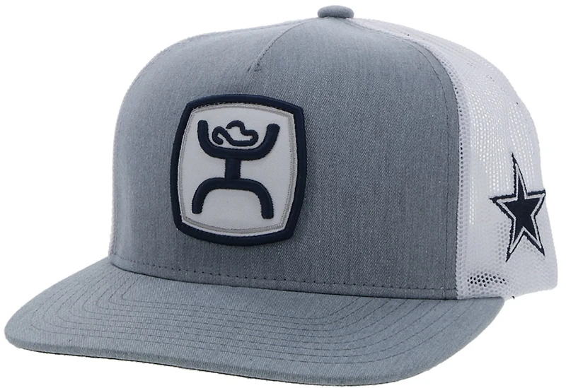 Hooey Men’s Dallas Cowboys CF Patch Heather Cap