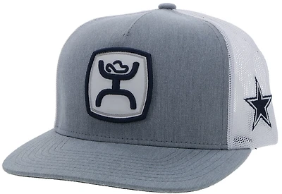 Hooey Men’s Dallas Cowboys CF Patch Heather Cap