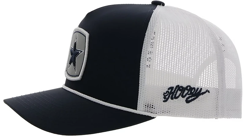 Hooey Men's Dallas Cowboys Star Patch Rope Cap