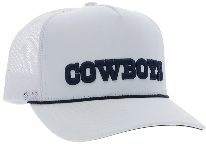 Hooey Men’s Dallas Cowboys Wordmark Rope Cap