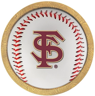 The Fan-Brand Florida State University Faux Barrel Frame Sign