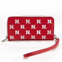 Eagles Wings Women's University of Nebraska Wristlet
