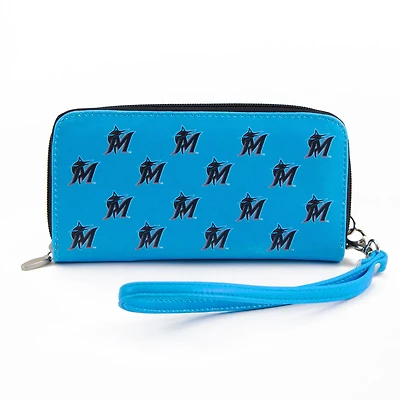 Eagles Wings Women's Miami Marlins Wristlet