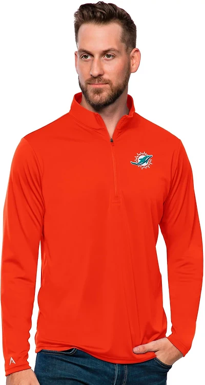 Antigua Men's Miami Dolphins Tribute Pullover