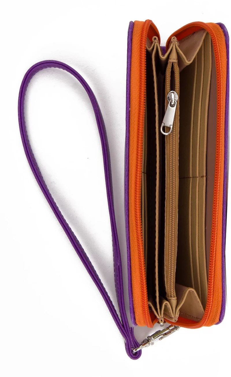 Eagles Wings Women's Clemson University Wristlet