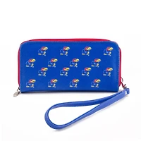 Eagles Wings Women's University of Kansas Wristlet