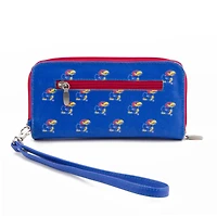 Eagles Wings Women's University of Kansas Wristlet