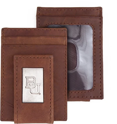 Eagles Wings Men's Baylor University Front Pocket Wallet