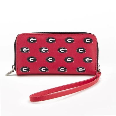 Eagles Wings Women's University of Georgia Wristlet