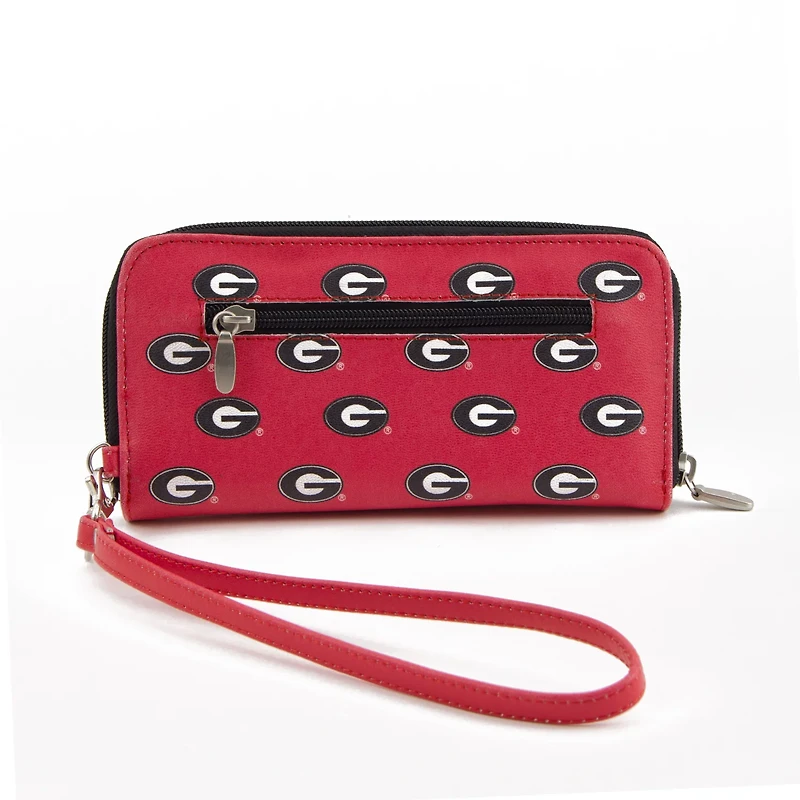 Eagles Wings Women's University of Georgia Wristlet