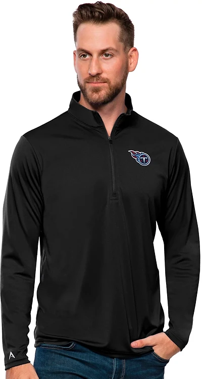 Antigua Men's Tennessee Titans Tribute Pullover