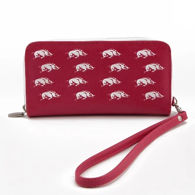 Eagles Wings Women's University of Arkansas Wristlet