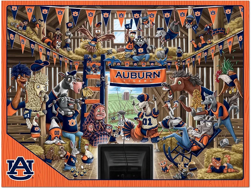 YouTheFan Auburn University Barnyard Fans 500-Piece Puzzle
