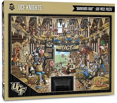 YouTheFan University of Central Florida Barnyard Fans 500-Piece Puzzle