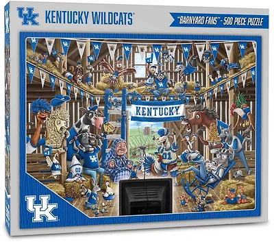 YouTheFan University of Kentucky Barnyard Fans 500-Piece Puzzle