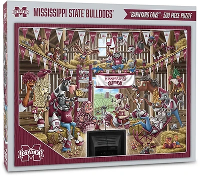 YouTheFan Mississippi State University Barnyard Fans 500-Piece Puzzle