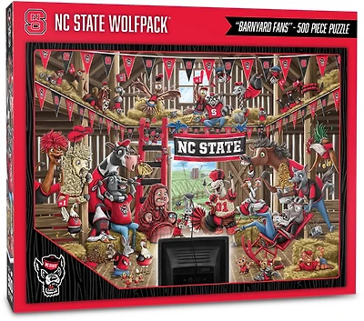 YouTheFan North Carolina State University Barnyard Fans 500-Piece Puzzle