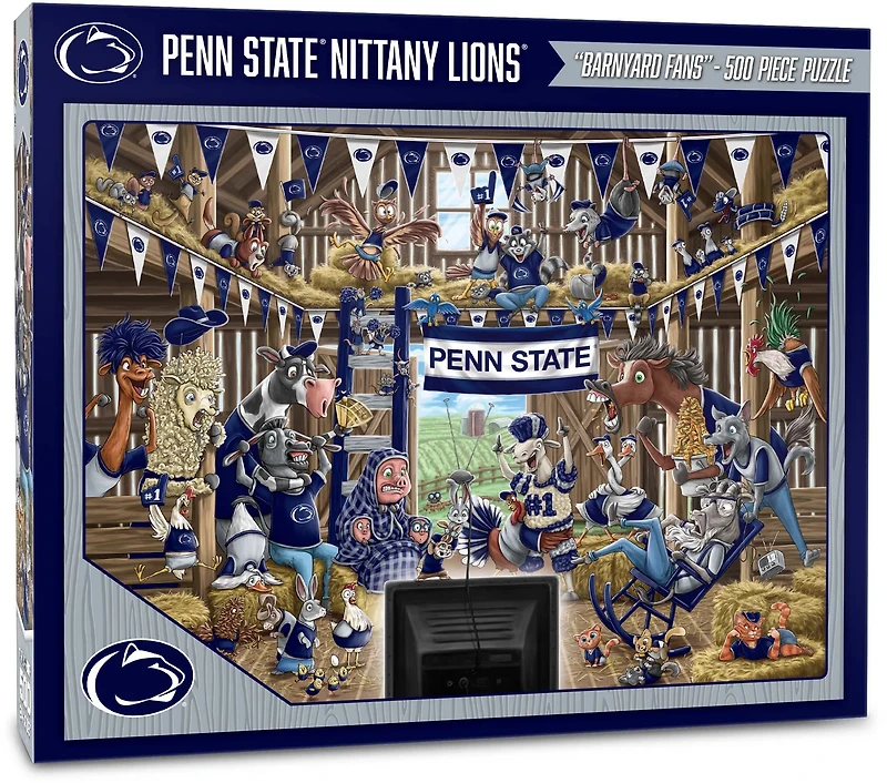 YouTheFan Penn State Barnyard Fans 500-Piece Puzzle