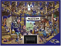 YouTheFan Baltimore Ravens Barnyard Fans 500-Piece Puzzle