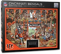 YouTheFan Cincinnati Bengals Barnyard Fans 500-Piece Puzzle