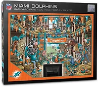 YouTheFan Miami Dolphins Barnyard Fans 500-Piece Puzzle