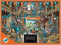YouTheFan Miami Dolphins Barnyard Fans 500-Piece Puzzle