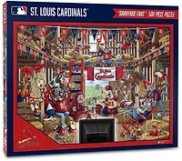 YouTheFan St. Louis Cardinals Barnyard Fans Puzzle