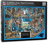 YouTheFan Carolina Panthers Barnyard Fans 500-Piece Puzzle