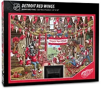 YouTheFan Detroit Red Wings Barnyard Fans 500-Piece Puzzle