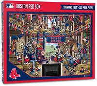 YouTheFan Boston Red Sox Barnyard Fans 500-Piece Puzzle