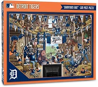 YouTheFan Detroit Tigers Barnyard Fans 500-Piece Puzzle