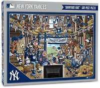 YouTheFan New York Yankees Barnyard Fans 500-Piece Puzzle