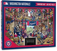 YouTheFan Washington Nationals Barnyard Fans 500-Piece Puzzle