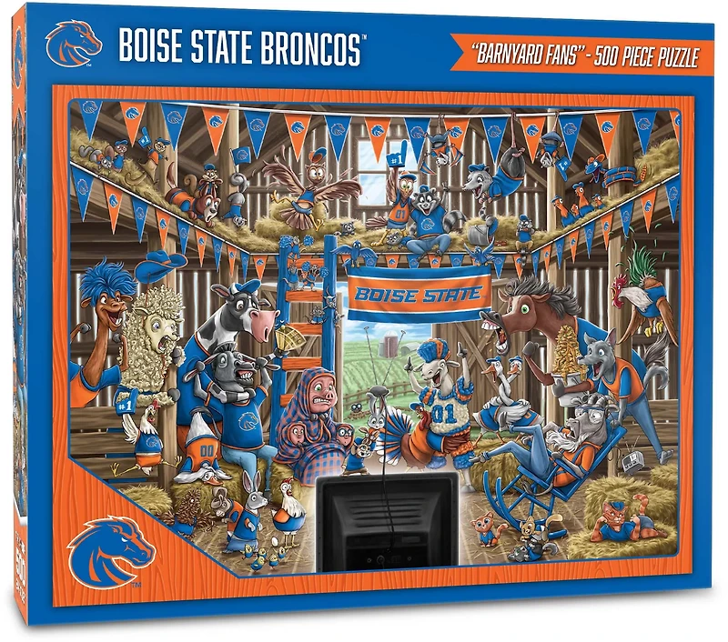 YouTheFan Boise State University Barnyard Fans 500-Piece Puzzle
