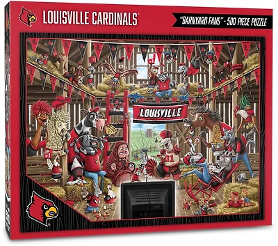 YouTheFan University of Louisville Barnyard Fans 500-Piece Puzzle